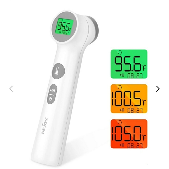 🗺️ New in box! Sejoy DET-306 No Touch Infrared Forehead Thermometer MSRP $74 - Picture 9 of 11